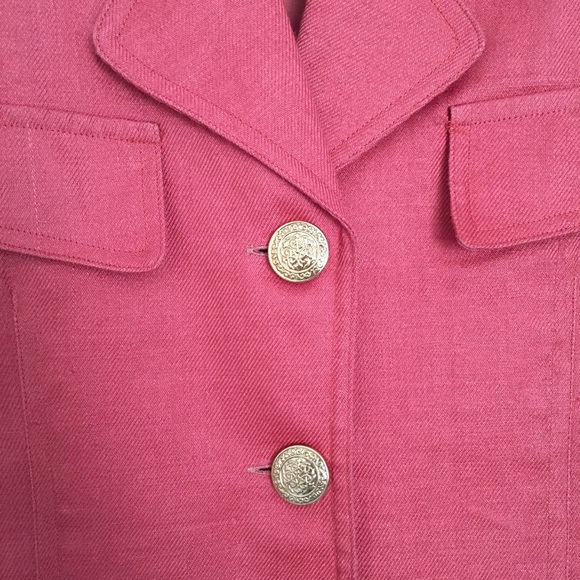 Vintage Italian Coral Blazer - Picture 12 of 12